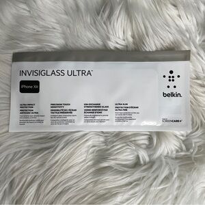 Nwt Belkin INVISIBLE Screen Protector for Apple iPhone XR